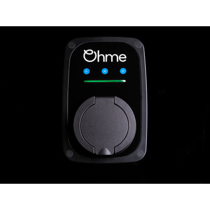 Ohme ePod Untethered Smart EV Charger 7.4kW Front (dark backgound)